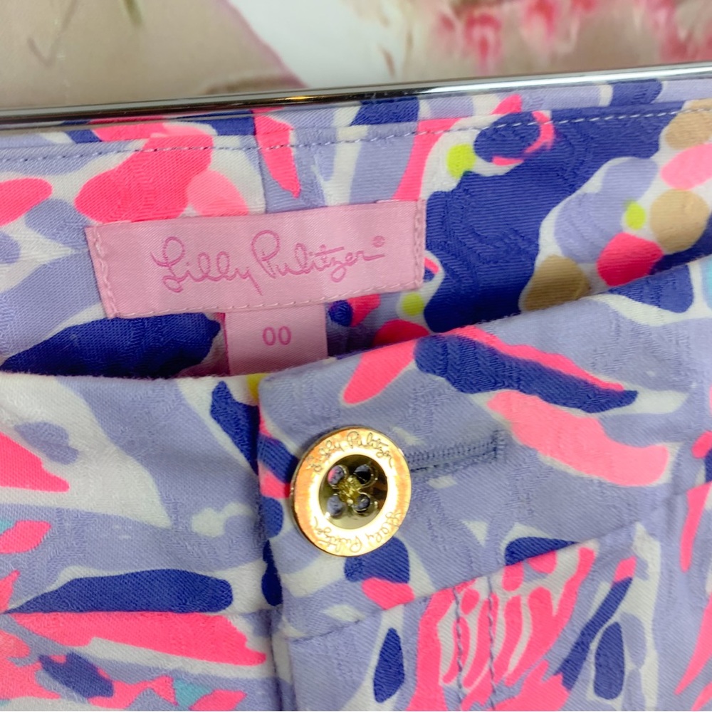 Lilly Pulitzer Floral Kelly skinny Ankle pant - Picture 7 of 9